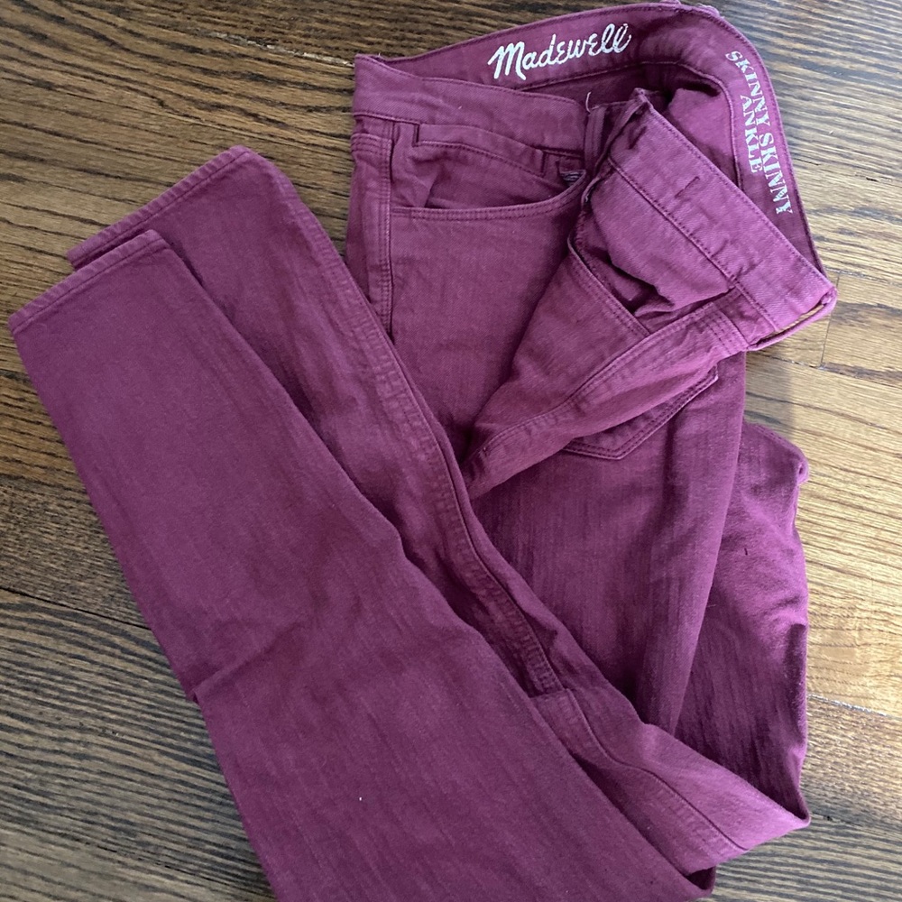 Madewell skinny jeans